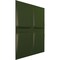 Ekena Millwork 19 5/8in. W x 19 5/8in. H Galveston EnduraWall Decorative 3D Wall Panel Covers 2.67 Sq. Ft. WP20X20GLGCG - alternate 6